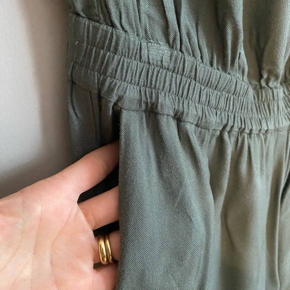 Aritzia Sunday Best Romper Green Size S - Picture 3 of 6